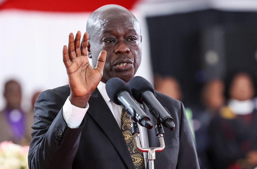  Rigathi Gachagua Leadership Framework on Public Resource Protection
