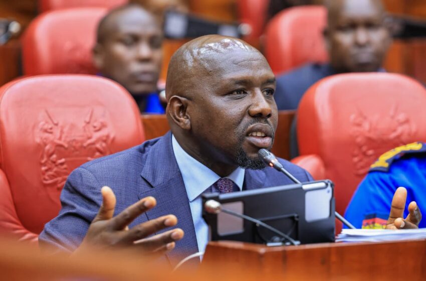  Who is sending Goons? Murkomen Calls Out Leaders Institutionalizing Political Violence