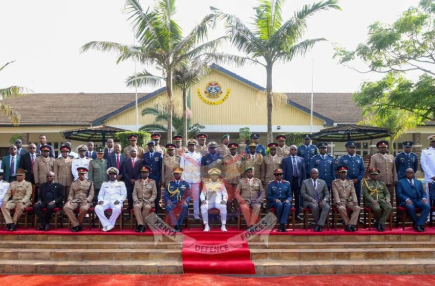  KDF Opens Elite Military Leadership Course to Prepare Officers for Emerging Security Challenges