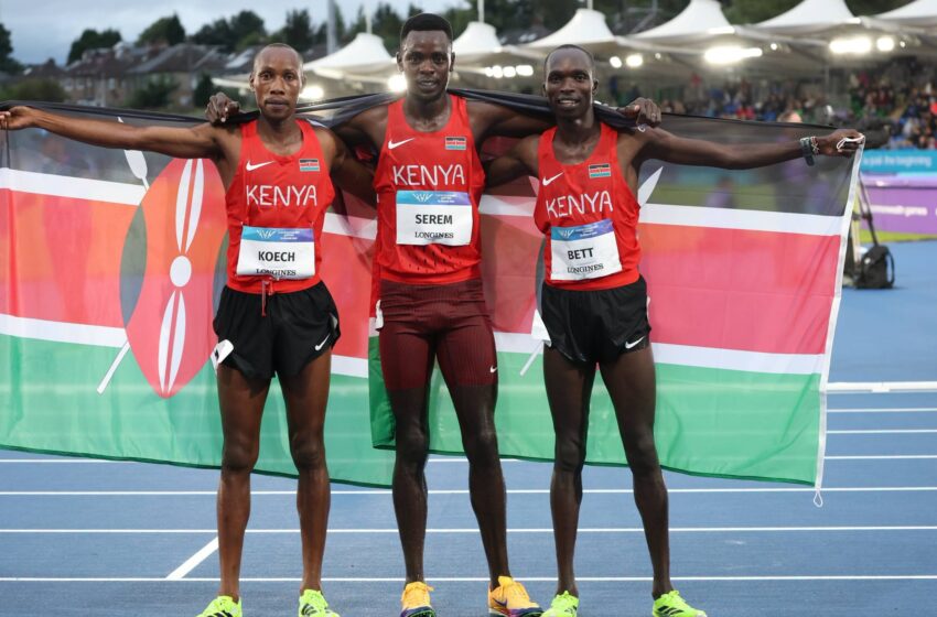  Edmund Serem Leads Kenya Podium Sweep in Glasgow 2026