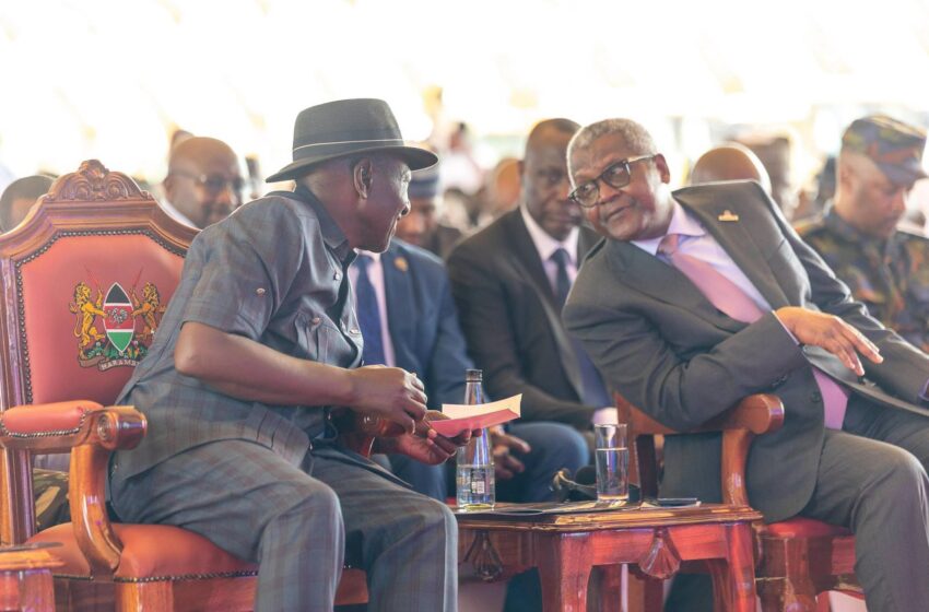  Dangote $16 Billion Lamu Refinery Groundbreaking: 5 African Leaders Launch Construction, 700,000 Barrels Daily Target